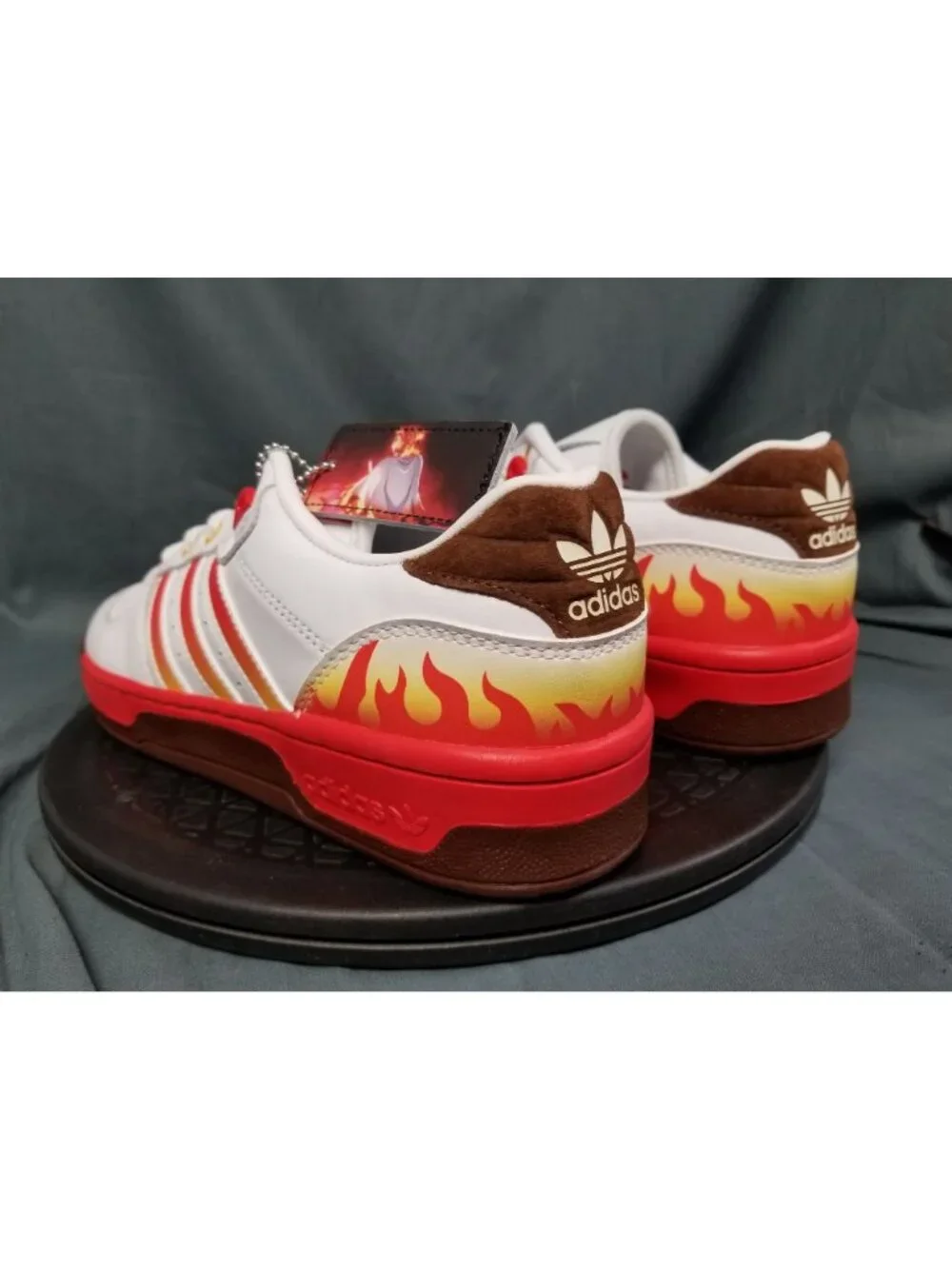 Adidas Rivalry Low Demon Slayer Rengoku JI3310 Men's Size 8.5 NEW NO BOX!